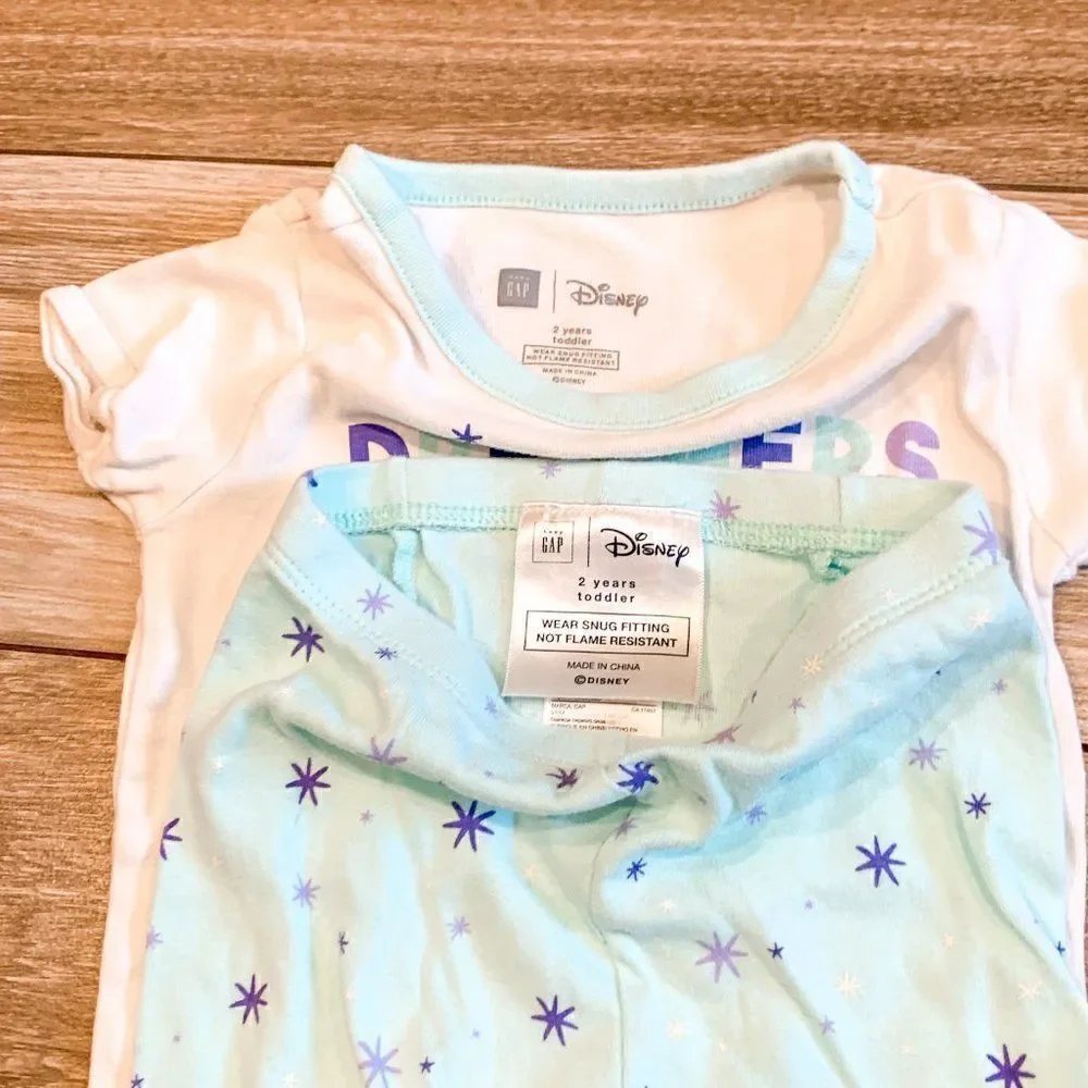 Gap + Disney Frozen Summer PJs Size 2Y